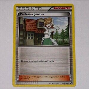 POKEMON CARD: Professor Juniper #101/114 (Pokemon Black & White)